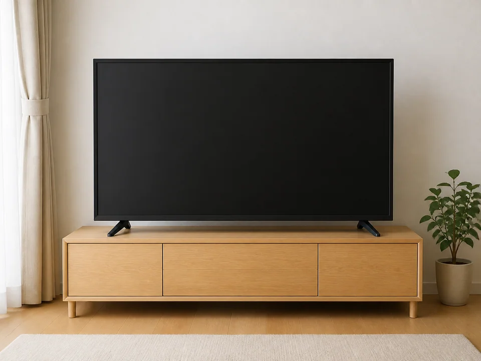 買取した55型液晶テレビ