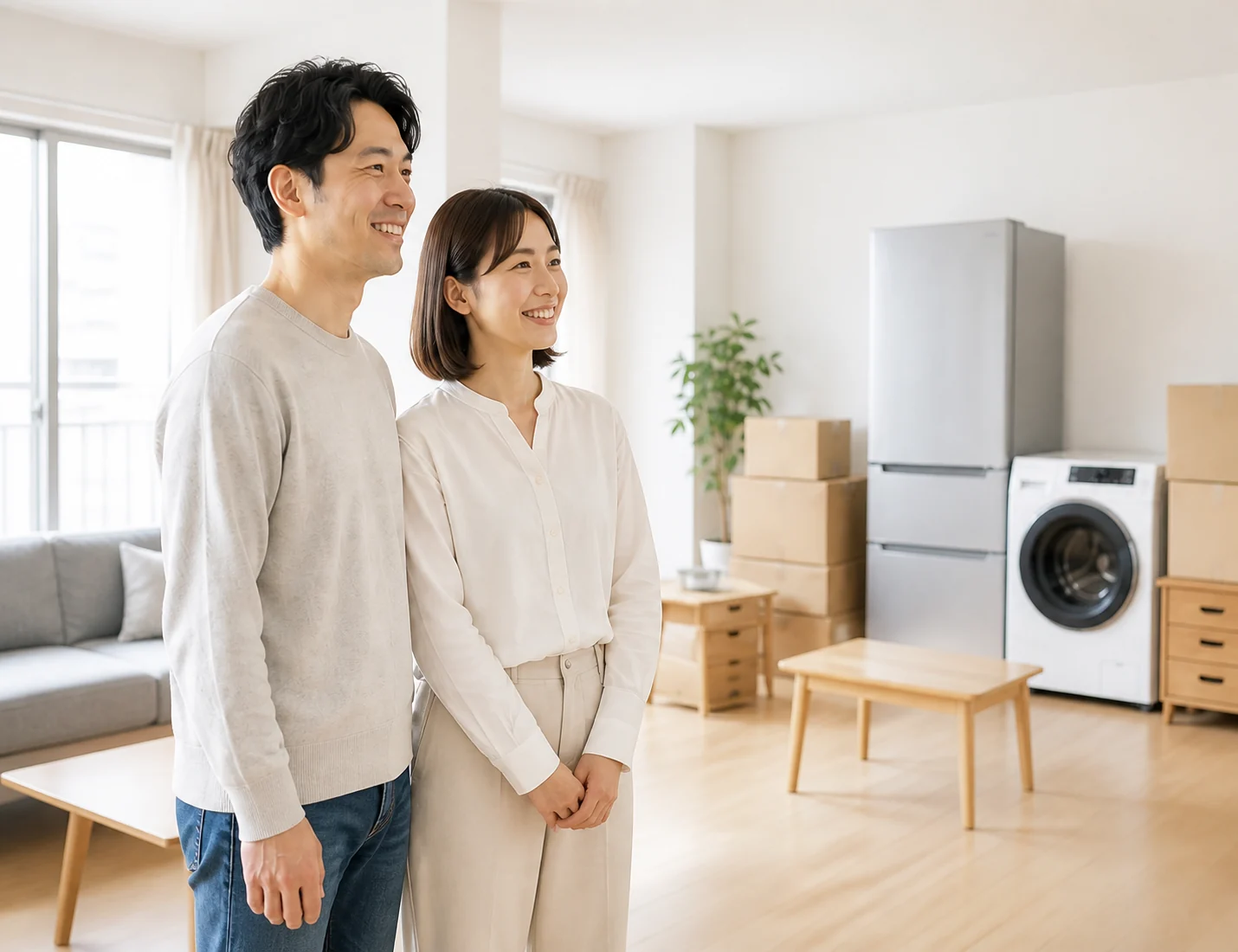 引越し前の家電一式